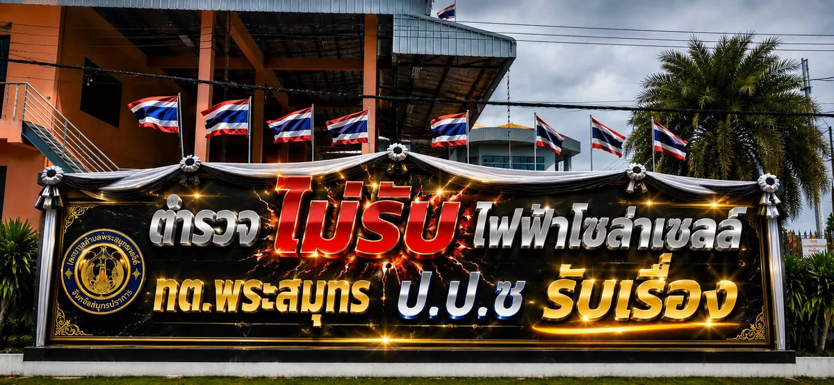 ปมเสาไฟโซลาร์เซลล์ 75 ล้าน ส่อวุ่น! ตำรวจไม่รับ ต้องรื้อคืน – ป.ป.ช.รับเรื่องตรวจสอบ